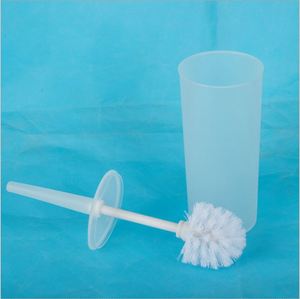 Support mural transparent Maxfree pour brosse de toilette à long manche avec brosse en microfibre en plastique PP durable et écologique - Product Image 3