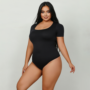 <span class=keywords><strong>Corset</strong></span> de <span class=keywords><strong>grande</strong></span> <span class=keywords><strong>taille</strong></span> à haute élasticité avec crochet, string à manches courtes, pour femmes, pour l'été - Product Image 5