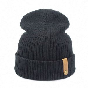 Warm Winter <b>Hats</b> <b>Men</b> Women Ski Cap Big Bone Knitted <b>Hat</b> with 3D Embroidery Custom Beanie Common - Product Image 4