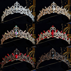 La couronne <span class=keywords><strong>de</strong></span> mariée transfrontalière <span class=keywords><strong>de</strong></span> Zhaoyi est luxueuse et élégante, avec une robe <span class=keywords><strong>de</strong></span> mariée japonaise coréenne, un cro - Product Image 1