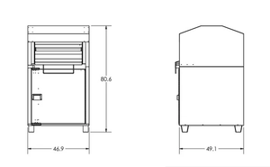 بيع بالجملة ملابس معدنية صناديق للتبرع في الشوارع في الحديقة الخارجية لإعادة تدوير الملابس - Product Image 6