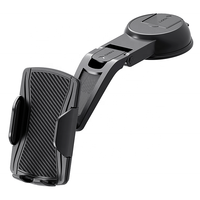 Support de téléphone Zippo en plastique avec ventouse, fixation solide et stable, accessoires de téléphone portable, bras flexible long, universel pour tableau de bord
