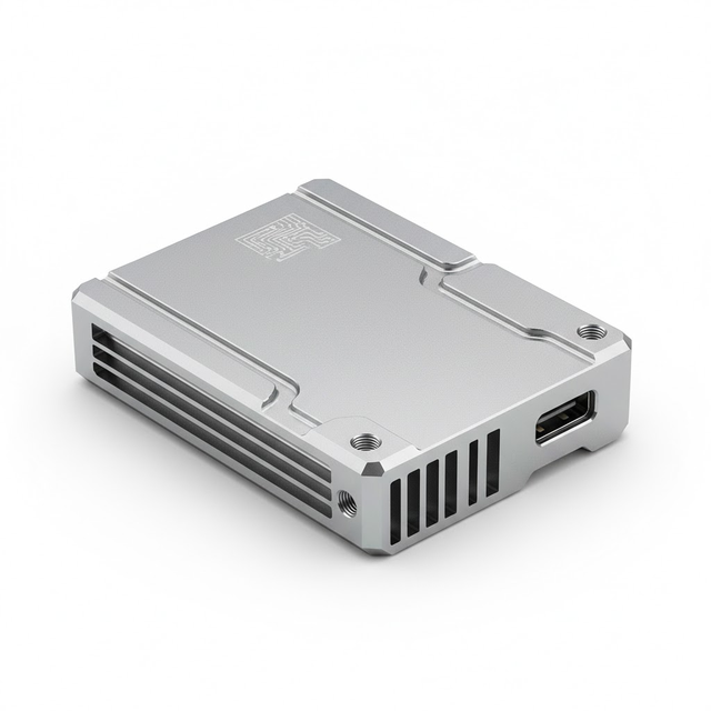Custom Aluminum Solid State Drive Casing Precision CNC Machined Parts Aluminum Solid State Drive Casing CNC Machining