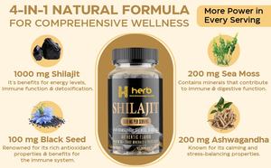 Gomitas de Shilajit de Marca Privada ODM/OEM, Suplemento Enzimático de Shilajit Puro del Himalaya con Ácido Fúlvico - Product Image 5