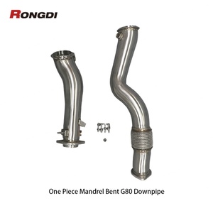 Tubo de Escape de Una Pieza de Acero Inoxidable 304 para BMW M3 G80 M4 G82 S58 3.0t 2021-2024 - Product Image 5