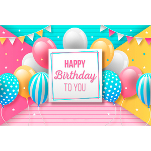 Texte personnalisé de haute qualité Photo PVC vinyle impression bannière joyeux <span class=keywords><strong>anniversaire</strong></span> bannière dans n'importe quelle taille - Product Image 3