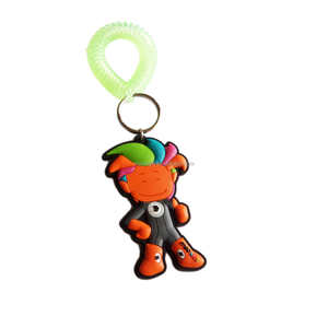 LLavero de PVC de goma animal 2d 3D con logotipo personalizado, llaveros de PVC suave personalizados para regalos de promoción - Product Image 3