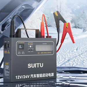 Портативный многофункциональный аккумулятор 35000 мАч автомобильный стартер 12 В 24 В переменного тока 220 В выход 200 Вт аварийный пусковой источник питания - Product Image 5