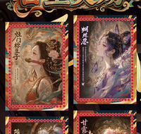 Cartes Métalliques DS Cangming Collection Waifu Anime Japonais – Cartes de Jeu Tanjirou Kamado Nezuko – Jouets et Cadeaux pour Jeux de Société