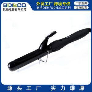 Bdisco Ceramic Tourmaline Curling Iron 1 Inch Adjustable Heat Wired Hair Styler For Salon Use - Product Image 2
