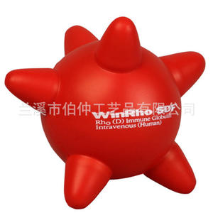 เวสเทิร์นสเตทส์ แบงค์การ์ด พียู ลูกบอลนวด 9.5 ซม. สีฟ้า ของเล่นบรรเทาความเครียดเพื่อการบำบัดและผ่อนคลาย - Product Image 3