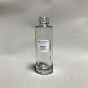 Flacon d'huile essentielle d'aromathérapie en résine cylindrique ronde avec bouchon intelligent à vis - Product Image 2