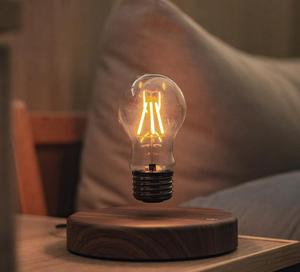 Nueva Lámpara de Escritorio Levitante Moderna BAHE con Base Magnética de Madera, Luz LED Flotante - Product Image 5