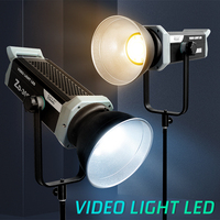 Vente en gros d'accessoires pour caméra vidéo 30000lm Cob Led Light 2700-7500k Kit de blogueur réglable avec 10 effets d'éclairage