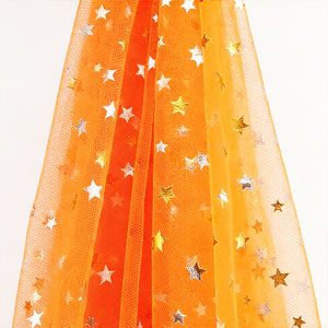 Tulle en maille de polyester à paillettes, léger, transparent et brillant, personnalisable, pour robes, jupes et costumes de scène pour femmes - Product Image 4