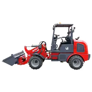 Top sale WOLF brand compact mini loader wheel loader machinery