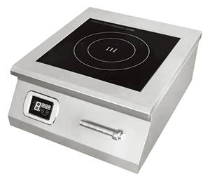 Cuisinière à induction plate commerciale 8KW avec commande à interrupteur magnétique pour machines de cuisine AM-CD801 - Product Image 2