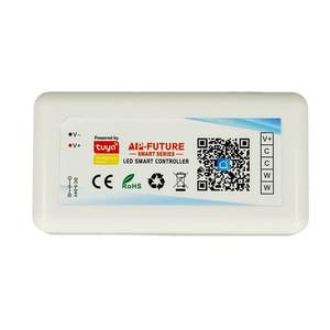 Mini Controlador de Intensidad de Luz LED Inteligente Tuya con Wi-Fi, 2 Canales, CCT, Compatible con Alexa y Google Home, para Hogar Inteligente - Product Image 1