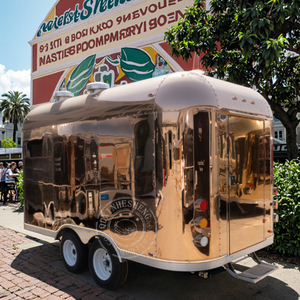 Nuevo remolque de comida Hot Dog Pizza Café Camión de comida Helado Carro de comida con cocina completa Camper Van Restaurante móvil - Product Image 3