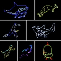 Sistema de Luces Láser RGB Big Dipper B10W, Iluminación Láser para Escenarios al Aire Libre para Navidad, Láser de Animación a Todo Color de 10w Resistente al Agua
