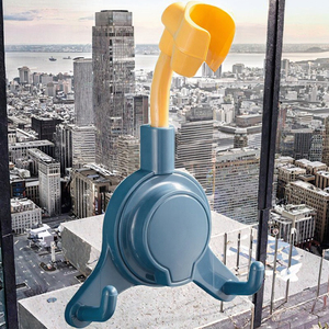 <span class=keywords><strong>Gancio</strong></span> <span class=keywords><strong>per</strong></span> Doccia con Ventosa in Plastica ABS Ecologica Rimovibile, Rotazione a 360°, Supporto <span class=keywords><strong>per</strong></span> Soffione Doccia - Product Image 3