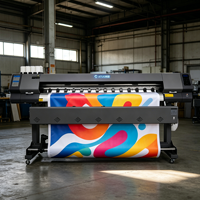 Nueva Impresora Digital Automática de Eco Solvente de 2m con Cabezal de Impresión I3200/DX5 para Vinilo, Lona, Pancartas, Pósteres y Rotulación de Vehículos
