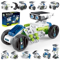 Kit de robot solaire scientifique 12 en 1, jouet de construction DIY, robots éducatifs, gadgets technologiques pour enfants