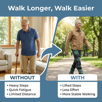 Premier exosquelette de genou à intelligence artificielle produit en série au monde |   Assistance à la marche à couple élevé |   Mobilité portable pour personnes âgées et en convalescence/hypershell