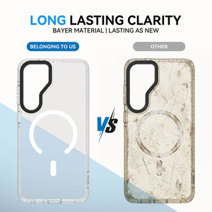 <span class=keywords><strong>Coque</strong></span> de téléphone portable personnalisable par sublimation avec <span class=keywords><strong>coque</strong></span> PC interchangeable transparente pour charge sans fil pour <span class=keywords><strong>Samsung</strong></span> <span class=keywords><strong>Galaxy</strong></span> S26 Ultra - Product Image 2