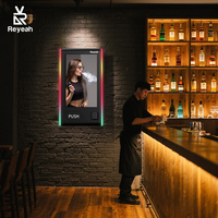 Máquina Expendedora de Pared Personalizada, Mini Dispensador de Bar, Máquinas Expendedoras para Artículos al por Menor con Lector de Códigos QR