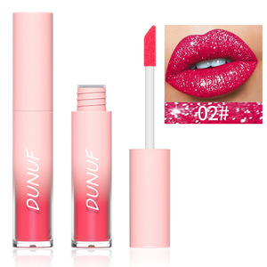 Buena calidad 3,5 ML Diamond Lip Gloss Containers Wand Tubes Liquid Lipstick Rhinestone Lipgloss Tube - Product Image 1