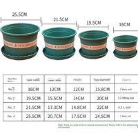 Pot Bunga Plastik Desain Khusus Ukuran Galon, Tebal, Pengontrol Akar, Cocok untuk Balkon, Scindapsus Aureus, Bonsai, Mawar Cina