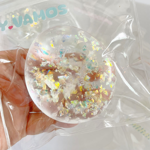 Streamer Dream Butterfly <b>Beads</b> Squeeze Toy Handmade TPR Lucite Stress Relief Toy for Kids Adults - Product Image 2