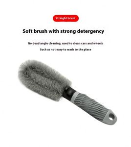 Home Cleaning Tool With Plastic Wheel Hub Straight Tire <b>Brush</b> for Car Wash <b>Brushes</b> - Product Image 2