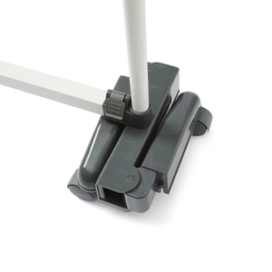 Porte-vêtements en métal épais à 3 niveaux, séchoir à <span class=keywords><strong>linge</strong></span> réglable sur pied pour balcon - Product Image 5