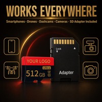 Kartu Memori Mini SD Memoria Grosir Micro 128GB SD Tf Docking Station 512GB TF 1TB Kartu Memori