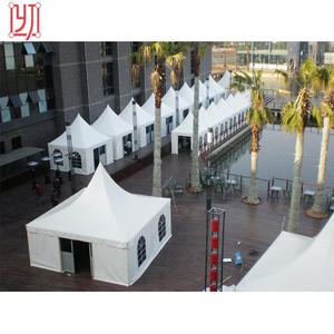Tente de réception extérieure personnalisée toutes saisons 6x6m avec structure en aluminium et toit haut pour événements - Product Image 3