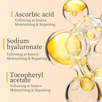 Sérum à la vitamine C 30 ml pour le visage, haute concentration, éclaircissant et anti-rides avec vitamine E, étiquette privée, vente en gros