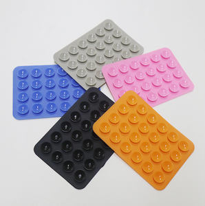 Прямая Продажа с фабрики силиконовый присоска чехол для телефона клейкое крепление 3,2*2,2 дюймов крепкий держатель для селфи и видео - Product Image 1