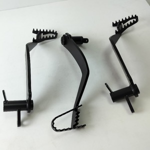 Đen sơn tĩnh điện thép carbon đạp chân đế MIG Hàn CNC cong chống ăn mòn xe máy chân <span class=keywords><strong>PEG</strong></span> gắn kết cho xe đạp bụi bẩn - Product Image 6