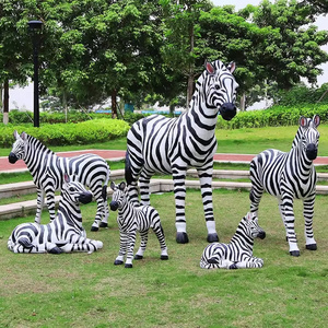<span class=keywords><strong>Escultura</strong></span> de Vaca de Gran Tamaño, Arte Moderno, Decoración para Jardín, Patio, Paisaje Exterior, Animal de Granja, Fibra de Vidrio - Product Image 5
