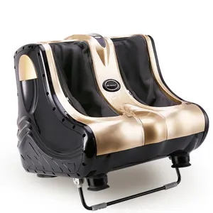 Best Electric Deluxe Shiatsu Machine With Heel Roller Healthy Heated Calf And Foot Massager