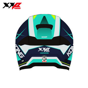 Casques de moto intégraux NEUFS avec grand spoiler, double visière, boucle à dégagement rapide, tailles S-XXL, XXP KONG HORIZON DOT ABS - Product Image 4