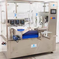 Machine de remplissage et de bouchage automatique de bouteilles en plastique de 25 à 30 ml, équipement d'emballage liquide pour les aliments, les boissons et les cosmétiques
