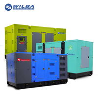 Groupe électrogène diesel abordable sans balais série Yuchai 20kVA 40kVA 60kVA 80kVA 100kVA avec système de contrôle ATS - Prix usine