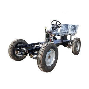 DIY essieu avant arrière moteur différentiel quatre roues véhicule châssis électrique petite voiture camion plate-forme corps cadre pour adulte vente - Product Image 4