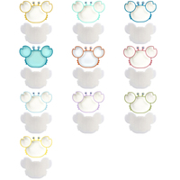 Ensemble d'Assiettes Crabe avec Couvercle Transparent Sans BPA en Silicone, Kits d'Assiettes pour Bébés et Enfants, Vaisselle de Cuisine Bicolore en Silicone Alimentaire
