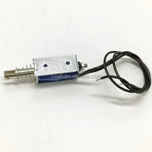 U0530S Mini solenoid 9.8mm stroke Push pull solenoid DV 12v 24 Volt electromagnet for lockers