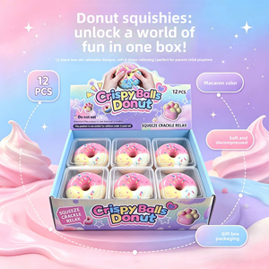 Juguetes Blandos Antiestrés Más Vendidos, Juguetes Blandos de PVC Hechos a Mano con Forma de Pata de Gato y Donut de Chocolate, Venta al por Mayor de Lujo - Product Image 5