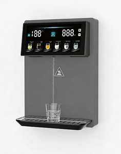 Distributeur d'eau chaude/froide mural sans réservoir OEM pour usage domestique, à branchement direct sur le réseau, avec options d'installation murale ou au sol - Product Image 1